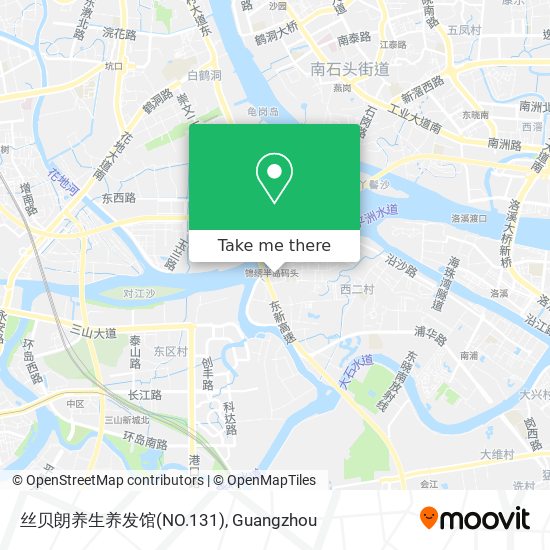 丝贝朗养生养发馆(NO.131) map