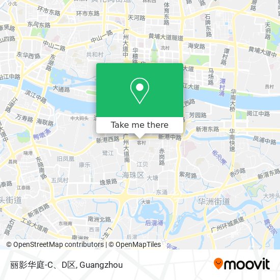 丽影华庭-C、D区 map