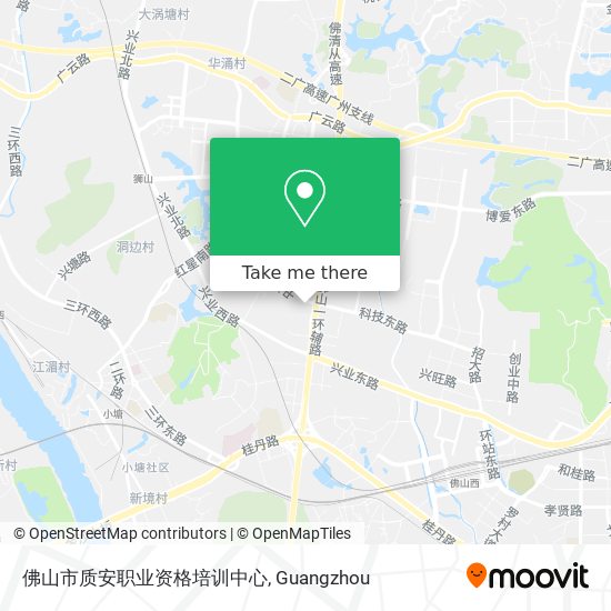 佛山市质安职业资格培训中心 map