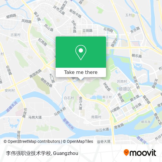 李伟强职业技术学校 map
