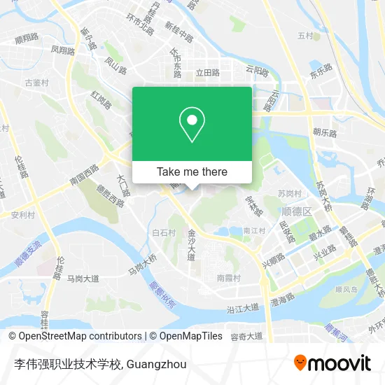 李伟强职业技术学校 map