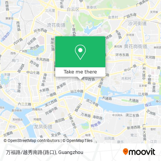 万福路/越秀南路(路口) map