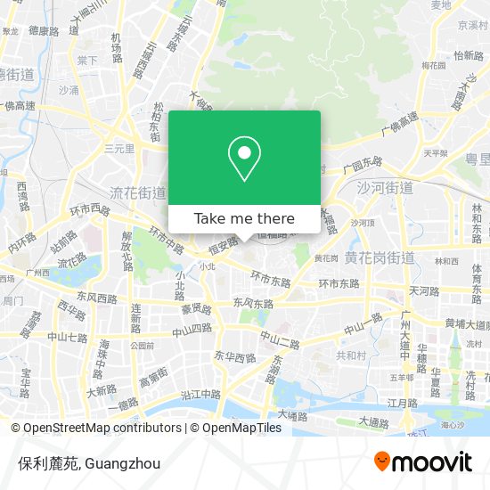 保利麓苑 map