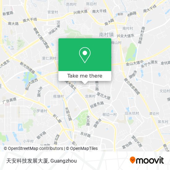 天安科技发展大厦 map