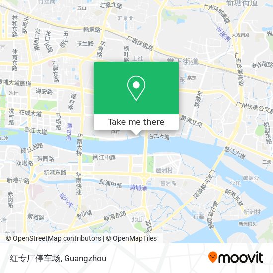红专厂停车场 map