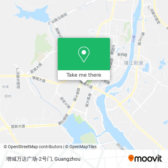 增城万达广场-2号门 map