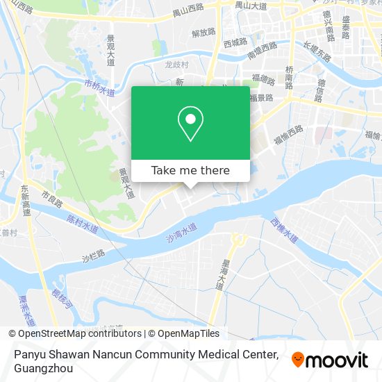 Panyu Shawan Nancun Community Medical Center map
