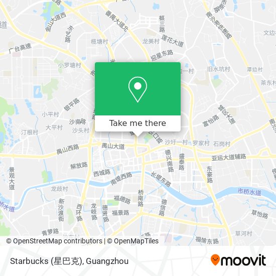 Starbucks (星巴克) map