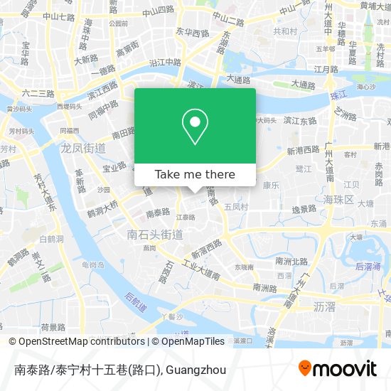 南泰路/泰宁村十五巷(路口) map