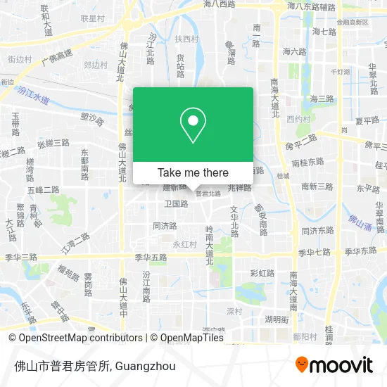 佛山市普君房管所 map