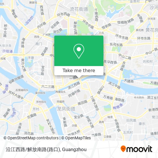 沿江西路/解放南路(路口) map
