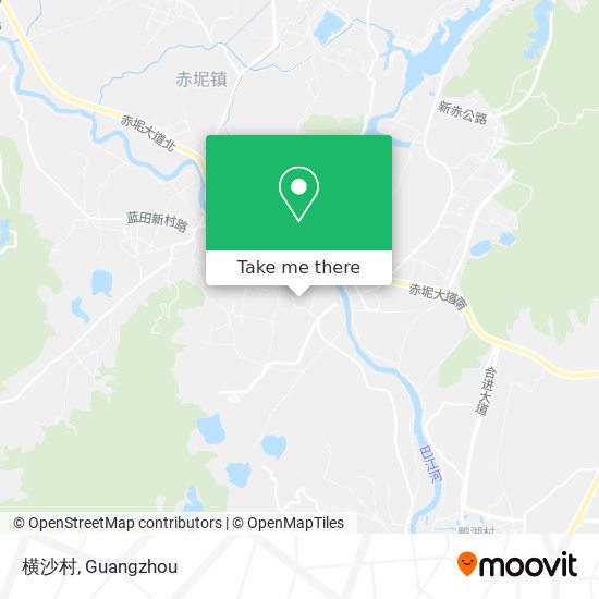 横沙村 map