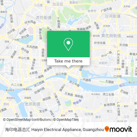 海印电器总汇 Haiyin Electrical Appliance map