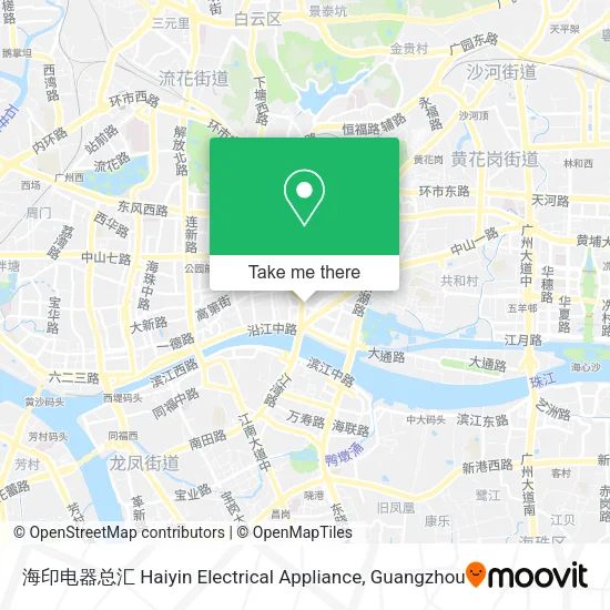 海印电器总汇 Haiyin Electrical Appliance map