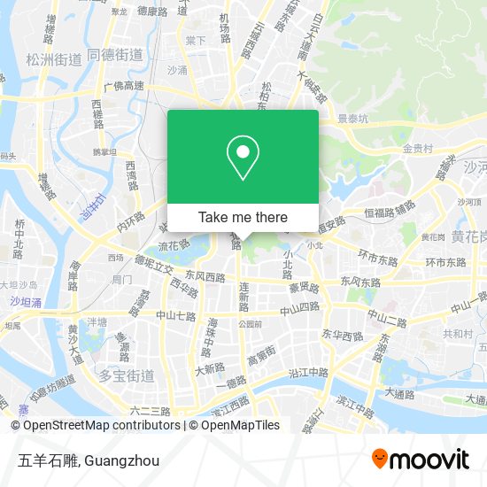五羊石雕 map