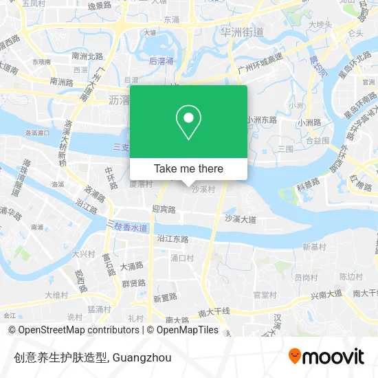 创意养生护肤造型 map