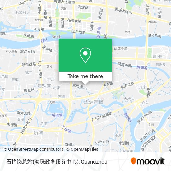 石榴岗总站(海珠政务服务中心) map