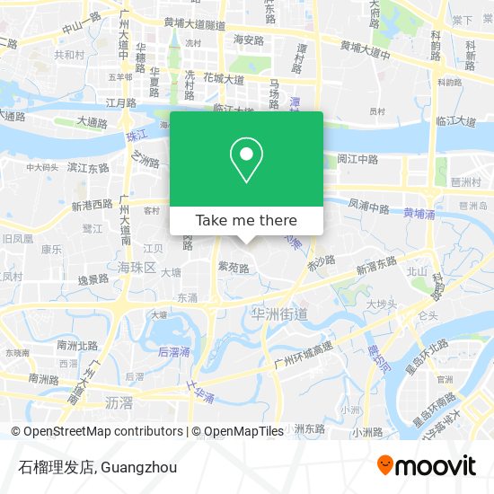 石榴理发店 map