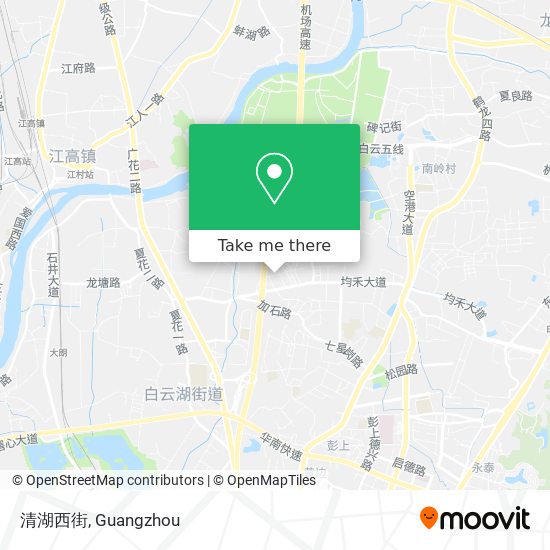 清湖西街 map