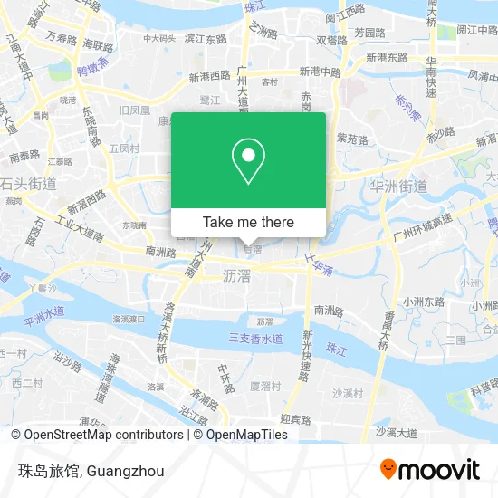 珠岛旅馆 map