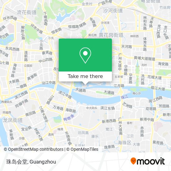 珠岛会堂 map
