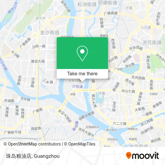 珠岛粮油店 map