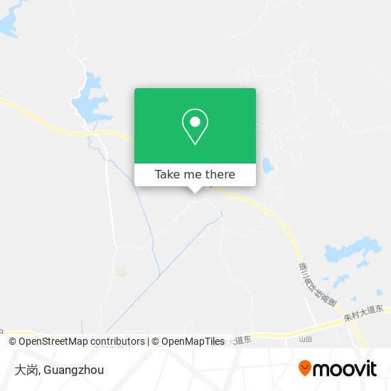 大岗 map