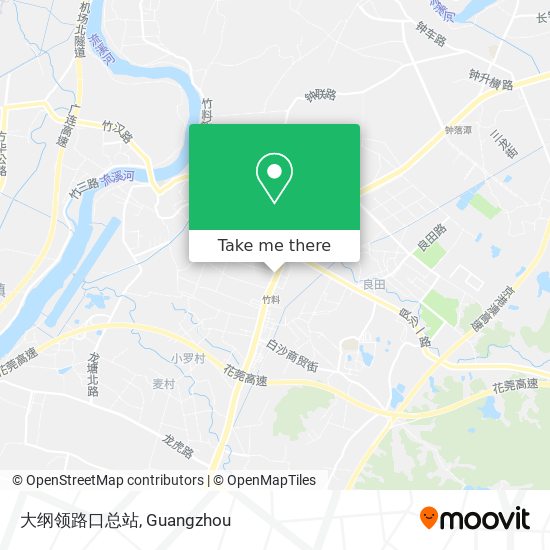 大纲领路口总站 map