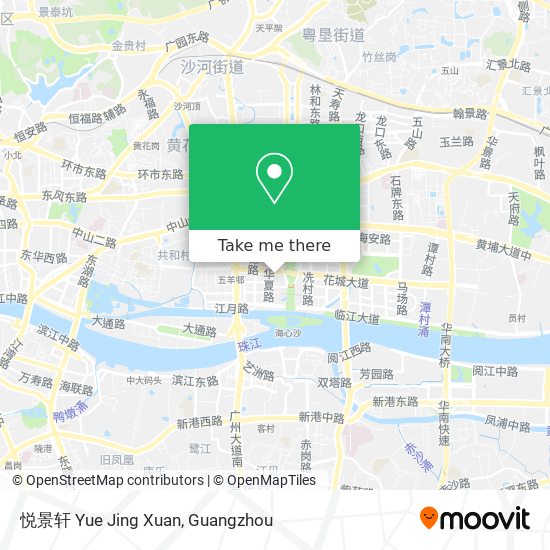 悦景轩 Yue Jing Xuan map