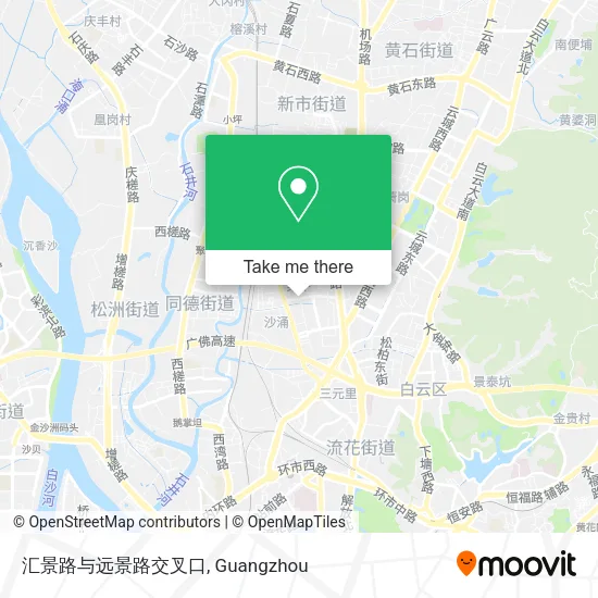 汇景路与远景路交叉口 map