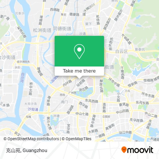 克山苑 map