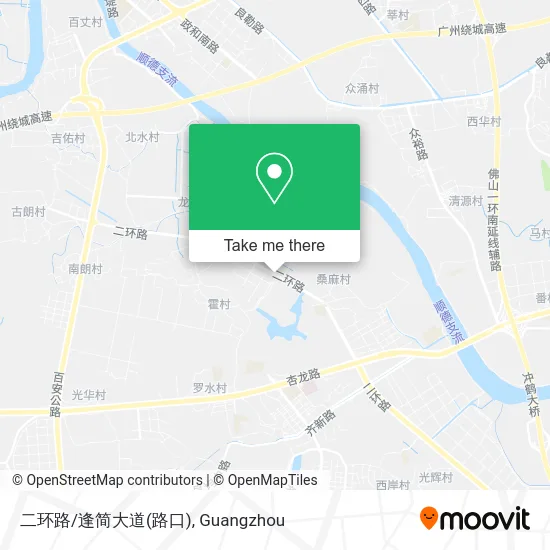 二环路/逢简大道(路口) map