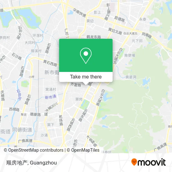 顺房地产 map