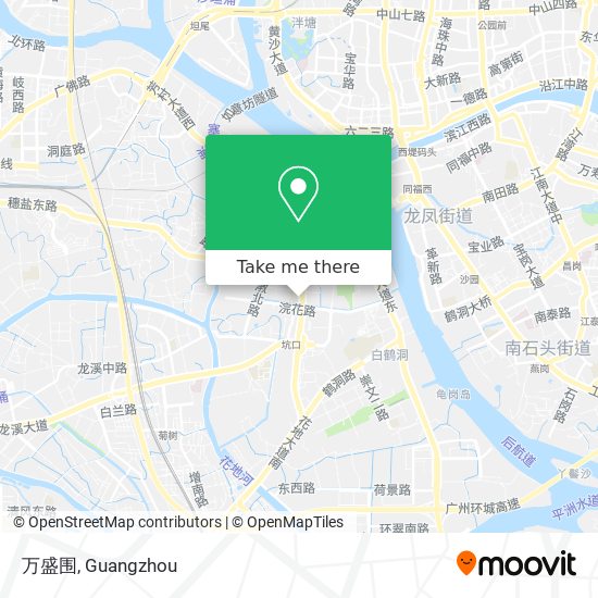 万盛围 map