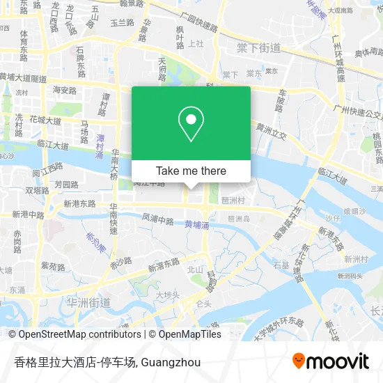 香格里拉大酒店-停车场 map