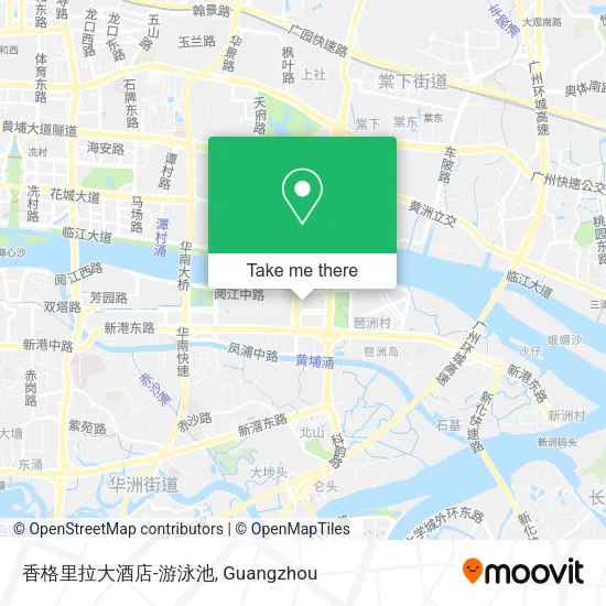 香格里拉大酒店-游泳池 map