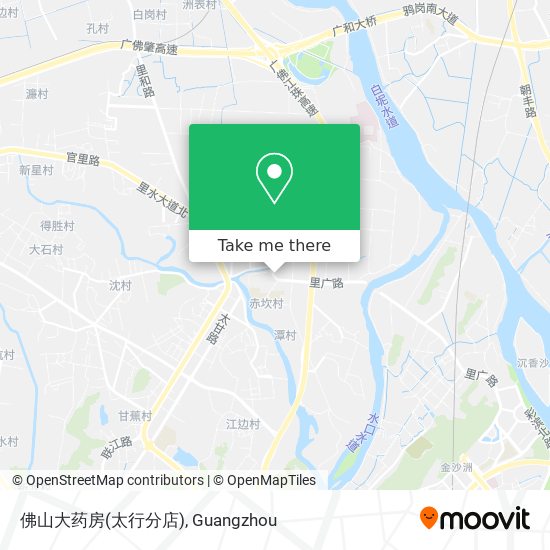 佛山大药房(太行分店) map