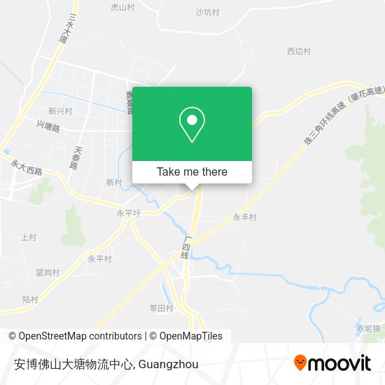 安博佛山大塘物流中心 map