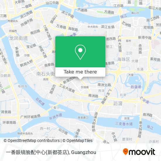 一番眼镜验配中心(新都荟店) map