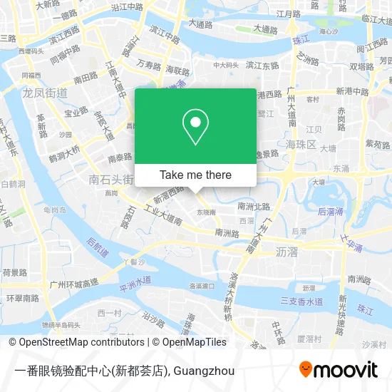一番眼镜验配中心(新都荟店) map