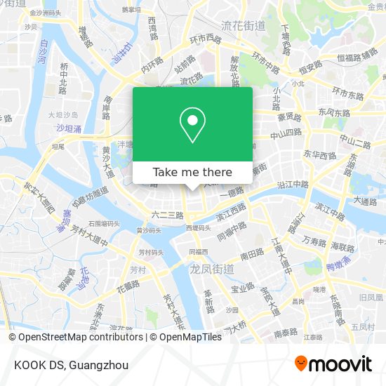 KOOK DS map