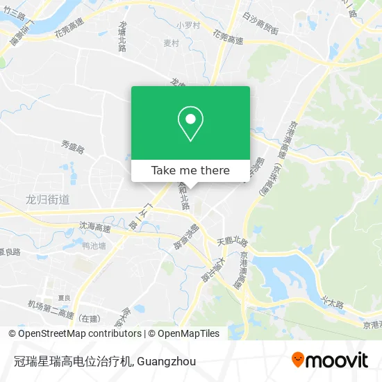 冠瑞星瑞高电位治疗机 map