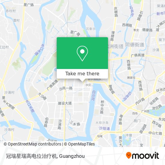 冠瑞星瑞高电位治疗机 map