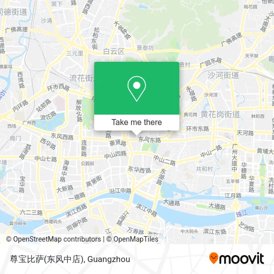 尊宝比萨(东风中店) map