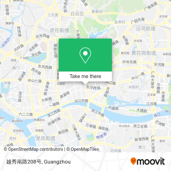 越秀南路208号 map