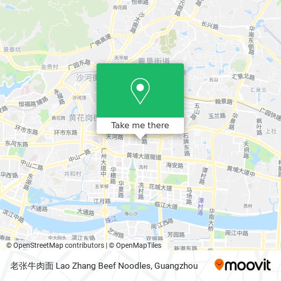 老张牛肉面 Lao Zhang Beef Noodles map