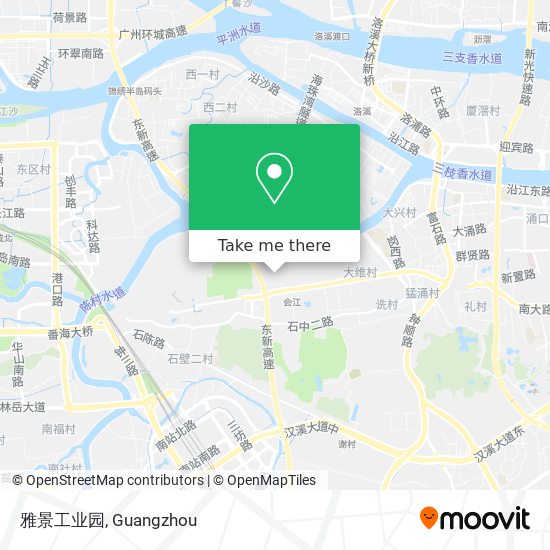雅景工业园 map