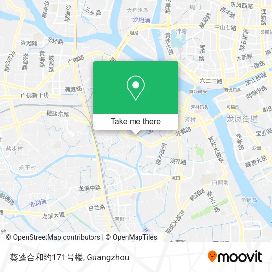 葵蓬合和约171号楼 map