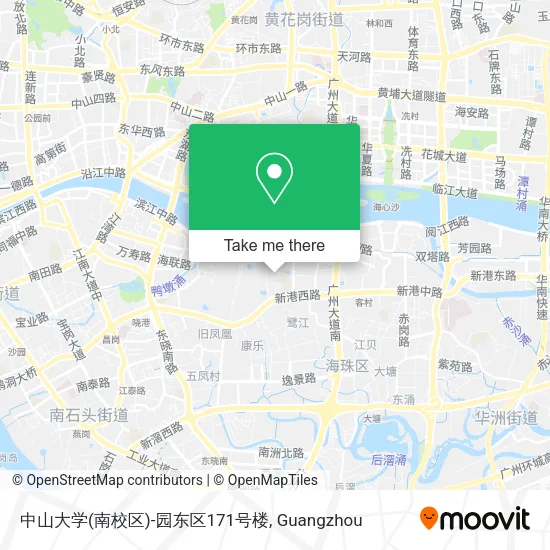 中山大学(南校区)-园东区171号楼 map