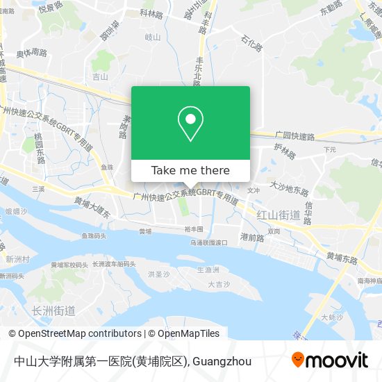 中山大学附属第一医院(黄埔院区) map
